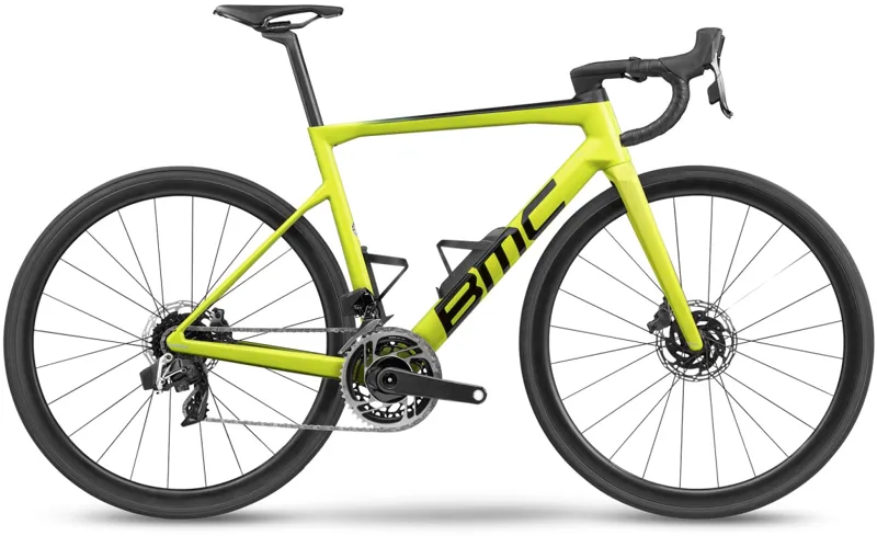 Bmc Teammachine slr01 Four Force Axs Hrd: ACID YELLOW CARBON 56