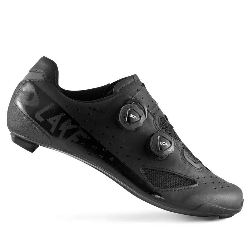 Lake CX238 Carbon Road Shoe in Black